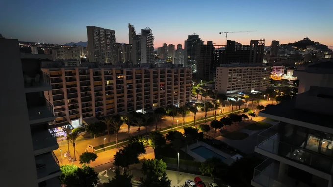 Evening Cityscape