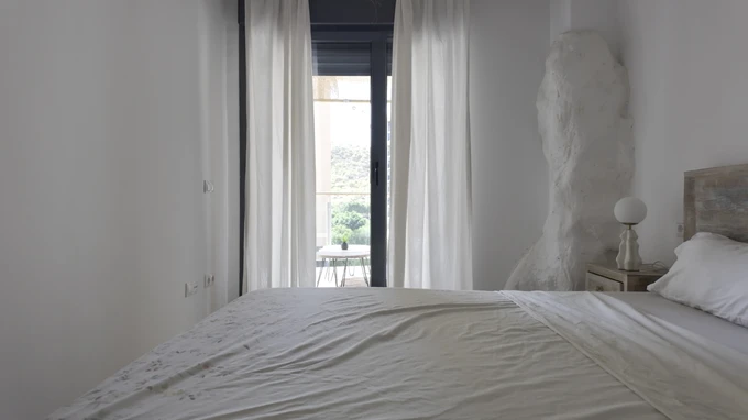 Bright Bedroom View