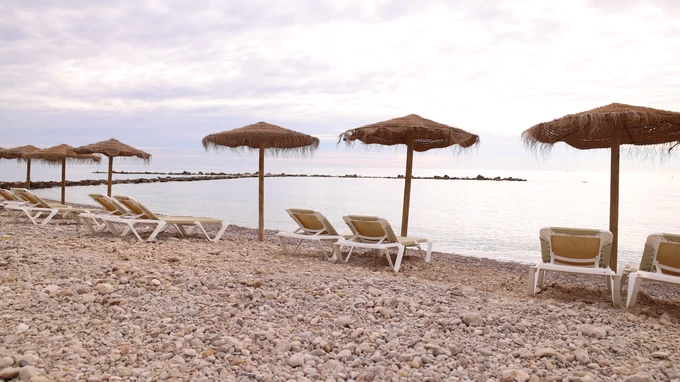 Serene Beach Scene