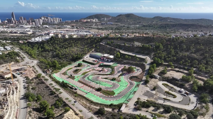 Urban Race Track Landscape