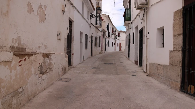 Narrow Mediterranean Street