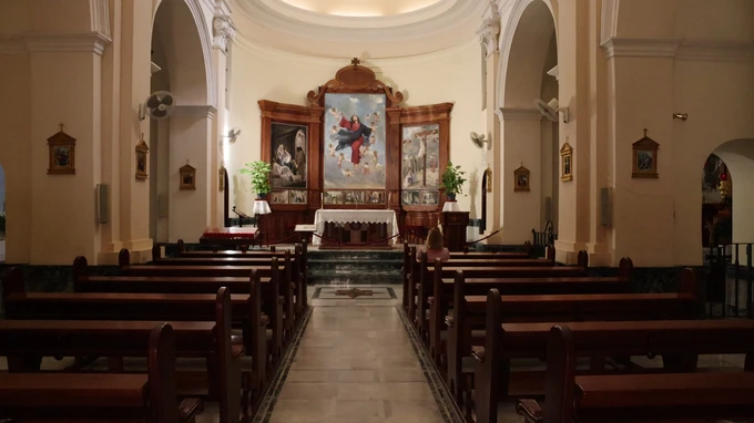 Ornate Church Interior