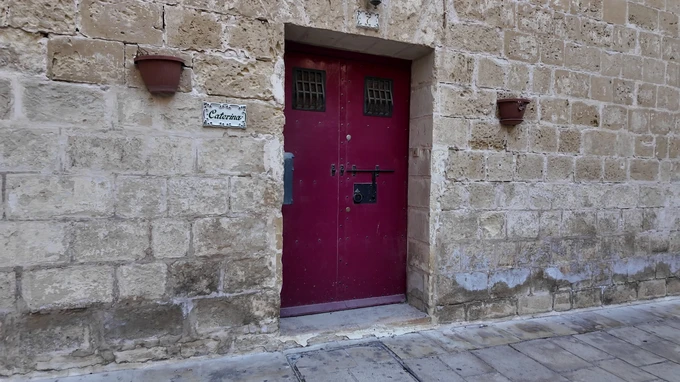 Charming Old Red Door