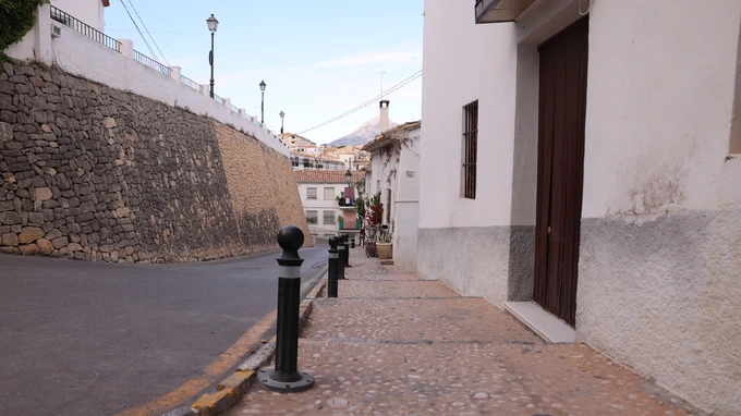 Quiet Street in a Small Town