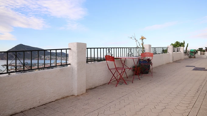 Peaceful Terrace View