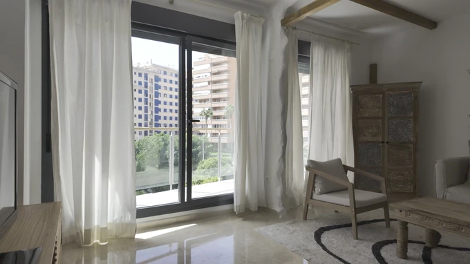 Bright City Apartment Interior
