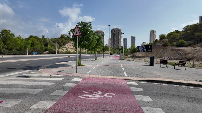 Urban Bike Pathway