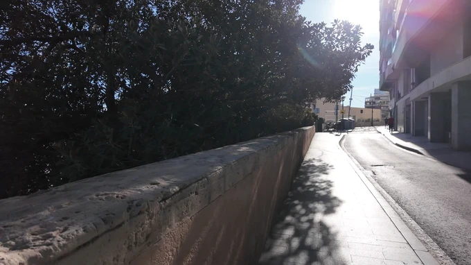 Sunlit Urban Pathway