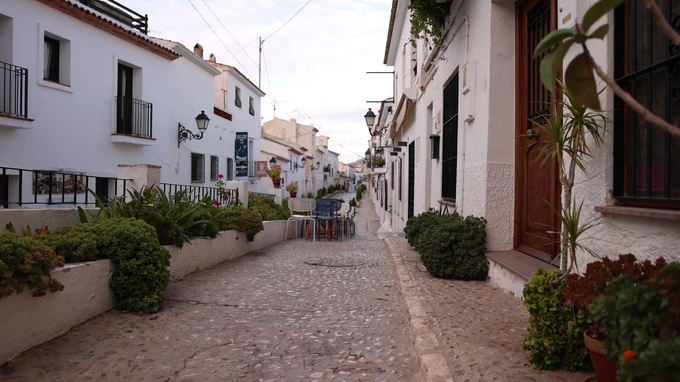 Charming European Street