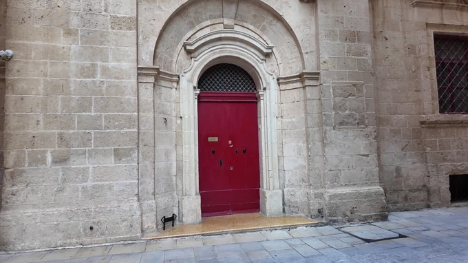 Red Archway Door