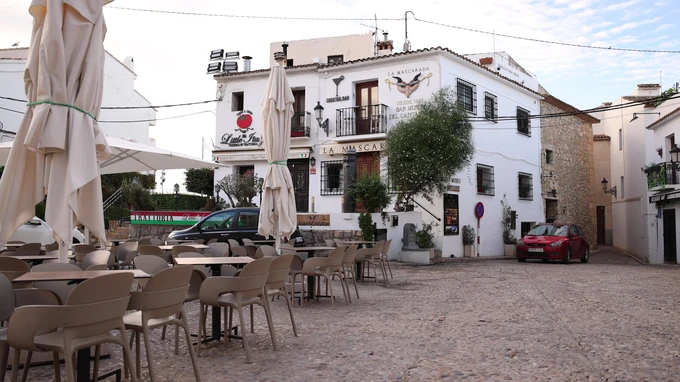 Charming Mediterranean Plaza
