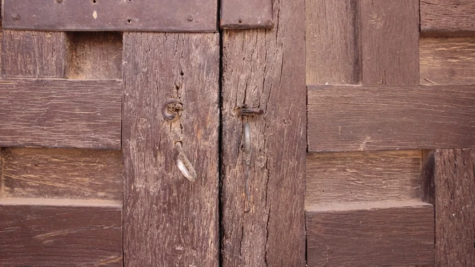 Rustic Wooden Door