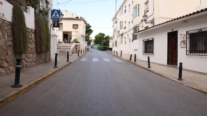 Quiet Urban Street