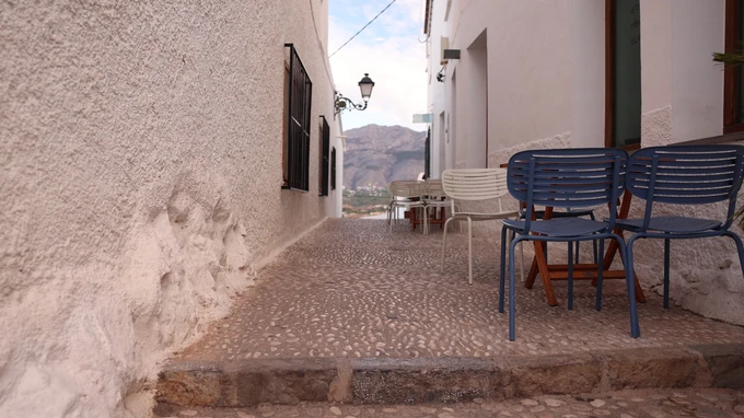 Quiet European Alleyway