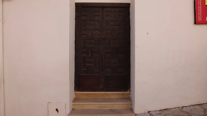 Rustic Wooden Doorway