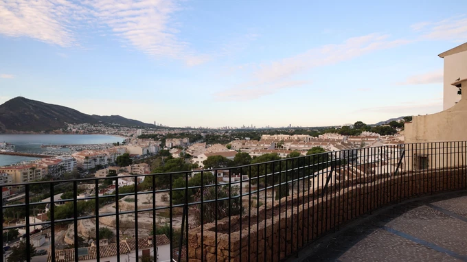 Scenic Coastal Cityscape