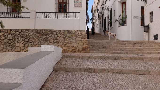 Charming Stone Stairway
