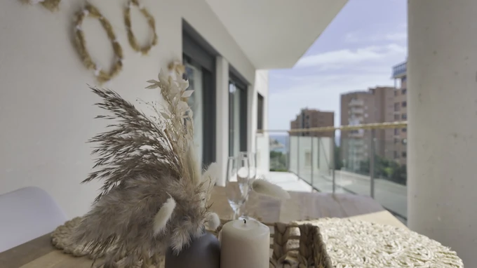 Modern Balcony View