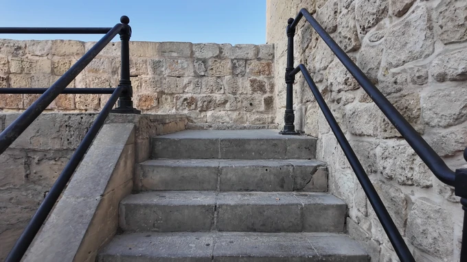 Historic Stone Staircase