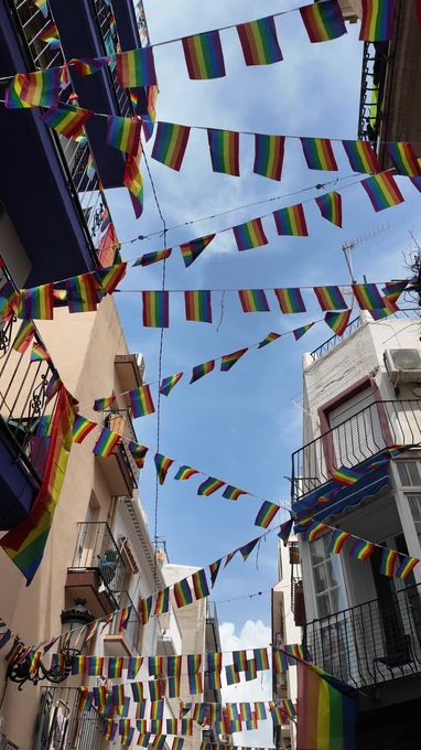 Colorful Street Celebration