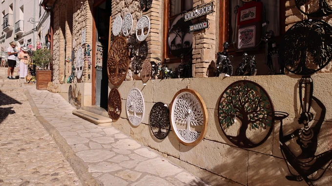 Charming Street Art Wall